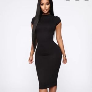 Fashion nova black jojo dress